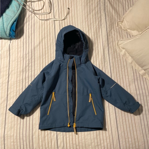 Polarn O. Pyret WeatherPro Flexi-Sized Waterproof Eco Shell - Picture 9 of 12